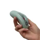Накладной вибратор Fun Factory LAYA III sage green, эффект постукивания пальцем photo 3