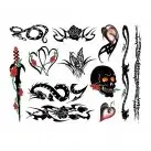 Эротический набор временных татуировок Punk Bitch photo 4