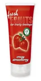 Лубрикант FRESH FRUITS CRAZY STRAWBERRY (150 мл)   photo 1