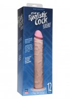 Большой фаллоимитатор Realistic Cock 12'' No Balls Flesh photo 3