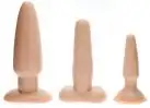Набор анальных пробок VANILLA DIP BUTT PLUGS photo 1