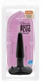 Анальная пробка CLASSIC BUTT PLUG SMALL BLACK photo 5