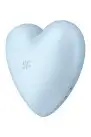 Вакуумный стимулятор-сердечко с вибрацией Satisfyer Cutie Heart Blue photo 5
