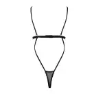 Боди монокини с открытой грудью DIABOLINA BODY black L/XL - Passion photo 4