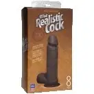 Фаллос киберкожа THE REALISTIC COCK UR3 8 BLACK  photo 2