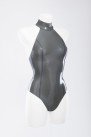 Латексный купальник с ошейником Latex Swimsuit With Collar photo 2