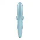 Вибратор-кролик Satisfyer Touch Me Blue, двойной отросток, 3 мощных мотора photo 3