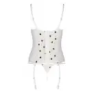 Корсет с подвязками + стринги LOVELIA CORSET white XXL/XXXL - Passion photo 6