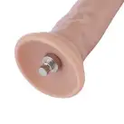 Реалистичный фаллоимитатор для секс-машин Hismith 7.5″ Flexible Silicone Dildo, система KlicLok photo 7