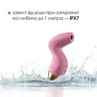 Вакуумный клиторальный стимулятор Svakom Pulse Pure Pale Pink, 5 режимов, 5 интенсивностей в каждом photo 4