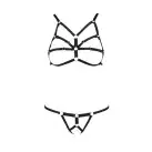 Комплект белья из стреп Armanda Set black XXL/XXXL — Passion Exclusive photo 5