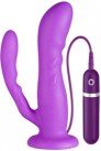 Вибромассажер PURRFECT SILICONE 2WAYS VIBRATOR 6.5INCH photo 1