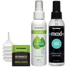 Набор для страпона Doc Johnson Vac-U-Lock VIBRATING Dual Density ULTRASKYN Set: диаметр 3×3,8 см photo 6