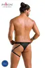 Мужские трусики танга с подвязкой Passion 058 Thong Bill L/XL Black photo 6
