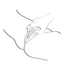 Клиторальный вибратор Shunga Obi Raspberry photo 5