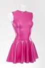Платье из латекса с пышной юбкой Latex Dress With Flared Skirt photo 1