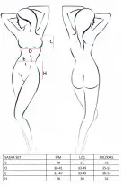 Сексуальный костюм Passion Erotic Line SASHA SET photo 2