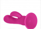 Вибратор с присоской Rechargeable Wireless Pleaser Pink, 10,7х3,7 см photo 2