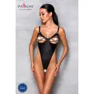 Боди из экокожи CELINE BODY black XXL/XXXL — Passion: с доступом, открытый photo 3