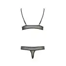 Комплект белья ERZA SET black XXL/XXXL - Passion: лиф и трусики photo 4