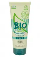 Лубрикант Hot Bio 2 in 1 massage 200ml photo 1