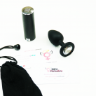 Силиконовая анальная пробка S размера - 7,5смХ2,7см photo 4