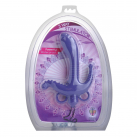 Стимулятор -3 Way Vibrating Silicone Stimulator 3 Way 17.7х3.3 см. photo 4