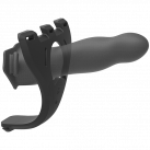 Набор для страпона с вибрацией Doc Johnson Body Extensions - BE Naughty - Black photo 3