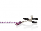 CalExotics Purple Chain Nipple Clamps зажимы для сосков photo 4