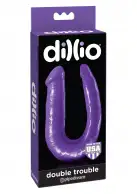 Pipedream Double Trouble 10 Inch - двусторонний фаллоимитатор, 25х3.2 см photo 2