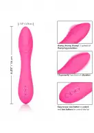 CalExotics California Dreaming Surf City Centerfold - вибратор для точки G, 16х3,75 см photo 5