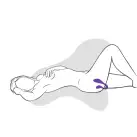 Вибратор для пар Adrien Lastic Couple Secrets II с пультом LRS photo 8