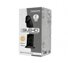 Фаллоимитатор Silexd Robby Black (Premium Silicone Dildo MODEL 2 size 6 photo 3