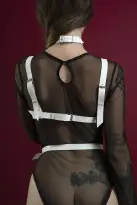 Лиф Feral Fillings - Harness Bra белый photo 2