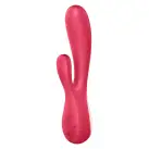 Смарт вибратор-кролик Satisfyer Mono Flex Red, 2 мотора, управление через интернет photo 1