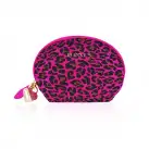 Мини вибромассажер Rianne S: Lovely Leopard Purple, 10 режимов работы, косметичка-чехол photo 3